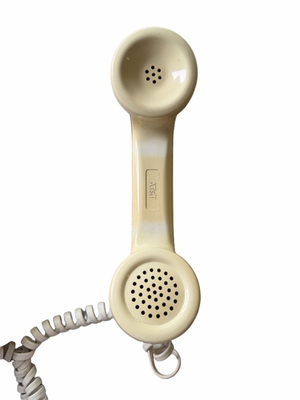 Vintage Western Electric Rotary Dial Telephone Cream/Beige Classic Retro Phone - Picture 4 of 5